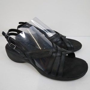 Black Women's Comfort Slingback Sandals